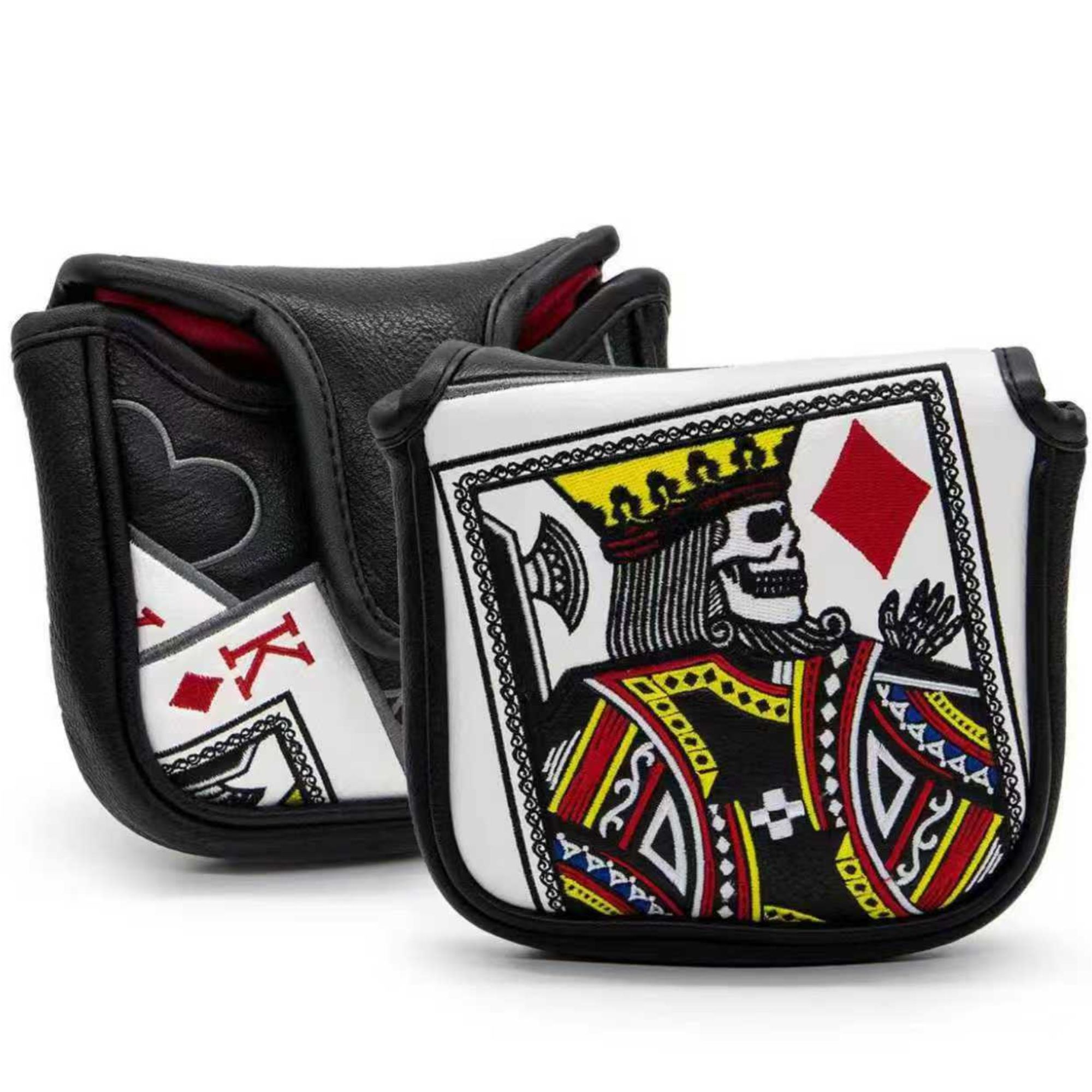 Men Accessories Gift - King Of Hearts İşlemeli Tokmak Putter,