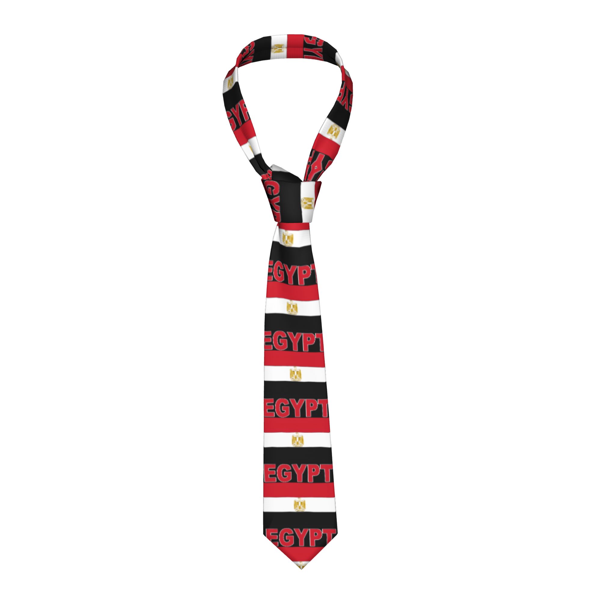 Men Accessories Egypt - Mısır mısır bayrağı kravat tasarımı boyun