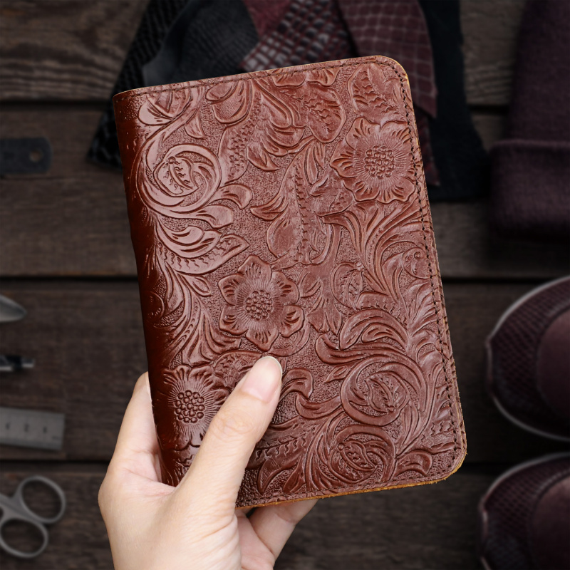 Travel Organizer Men - Hakiki Deri Pasaport Tutucu Seyahat Cüzdanı