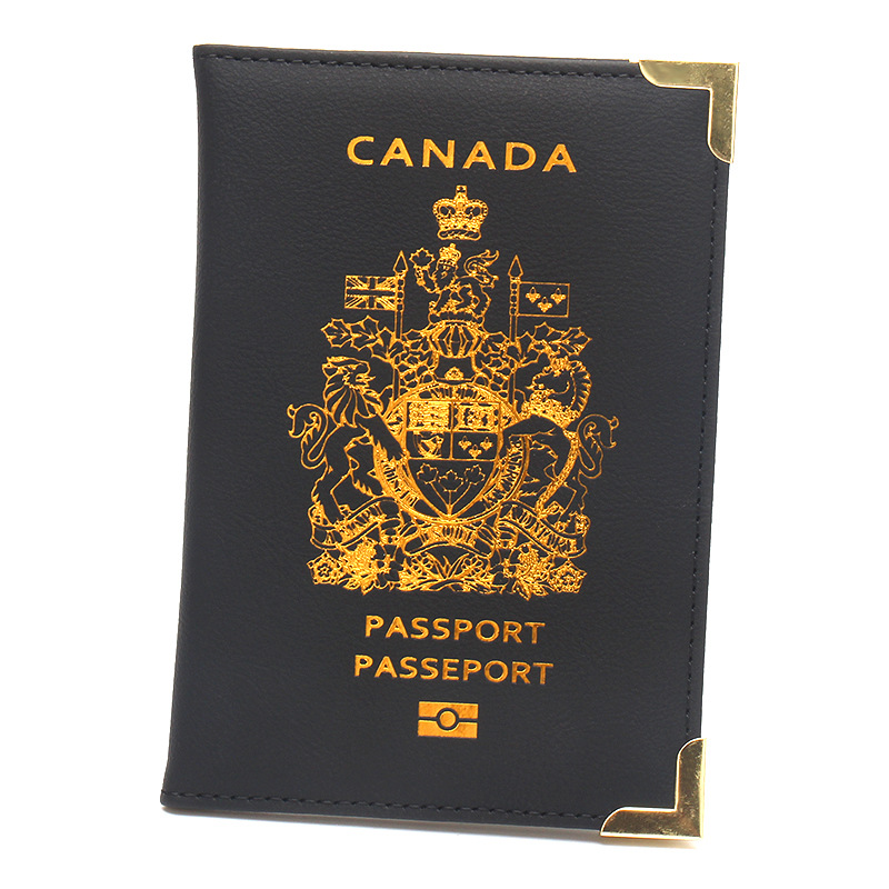 Men'S Accessories Canada - Moda kanada pasaport tutucu erkek kadın