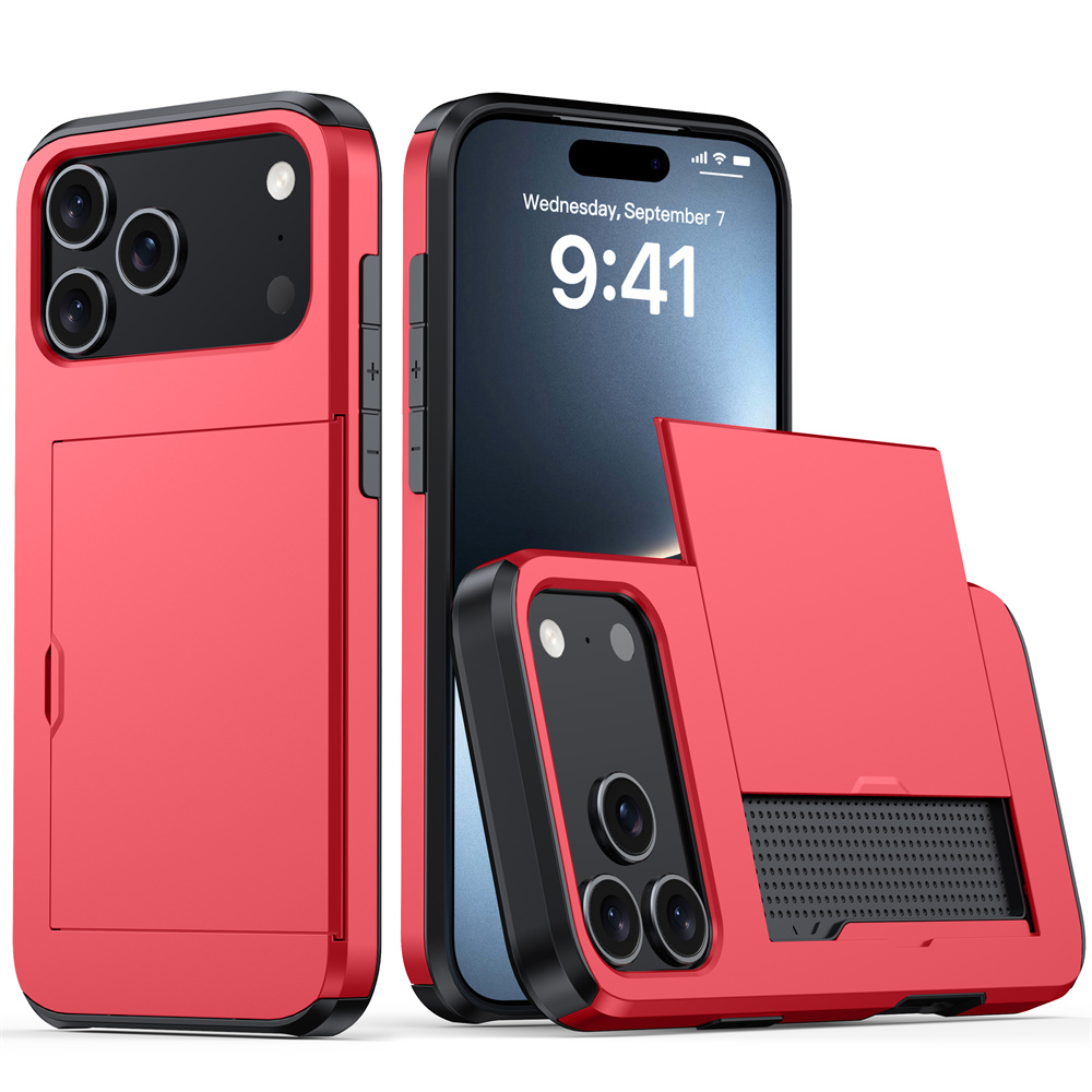 Phone Wallet Combo - iPhone 17 16 Plus 15 Pro