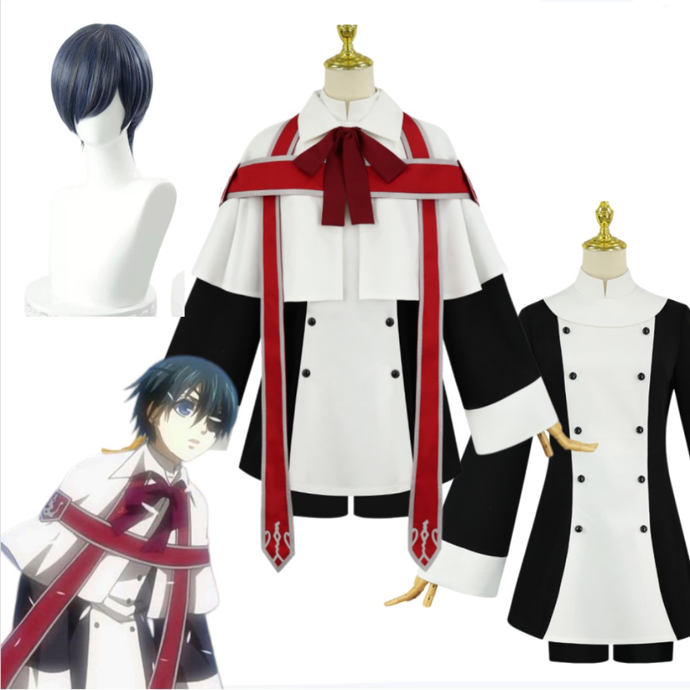Men Accessories Hat - Siyah Butler Ciel Phantomhive Koro Cosplay