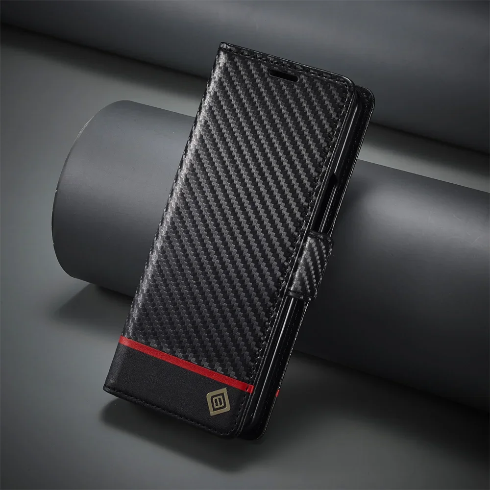 Lüks Karbon Fiber PU Deri Kapa - Phone Wallet Combo incelemesi ve fiyatı