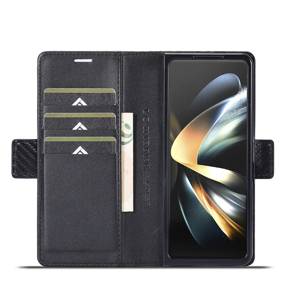 Lüks Karbon Fiber PU Deri Kapa - Phone Wallet Combo incelemesi ve fiyatı