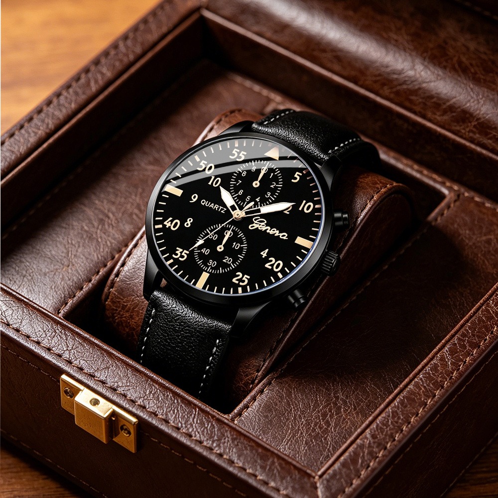 Şık 4 Parçalı Erkek İş Kuvars  - Men Accessories Elegant incelemesi ve fiyatı