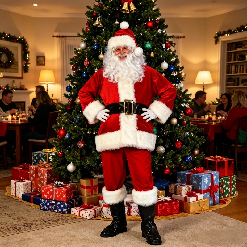 Erkekler İçin Noel Baba Kostüm - Men Accessories Hat incelemesi ve fiyatı