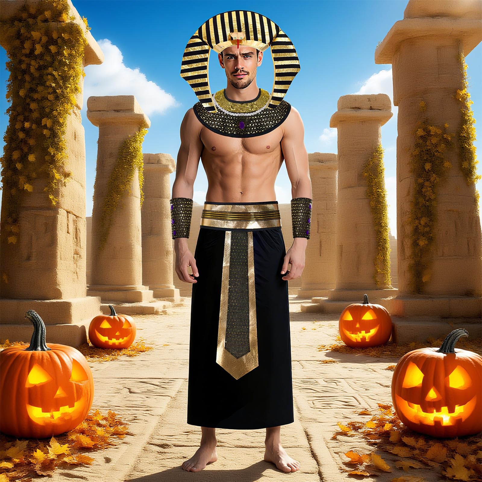 Mısır Kleopatra Kostüm Aksesua - Men Accessories Egypt incelemesi ve fiyatı