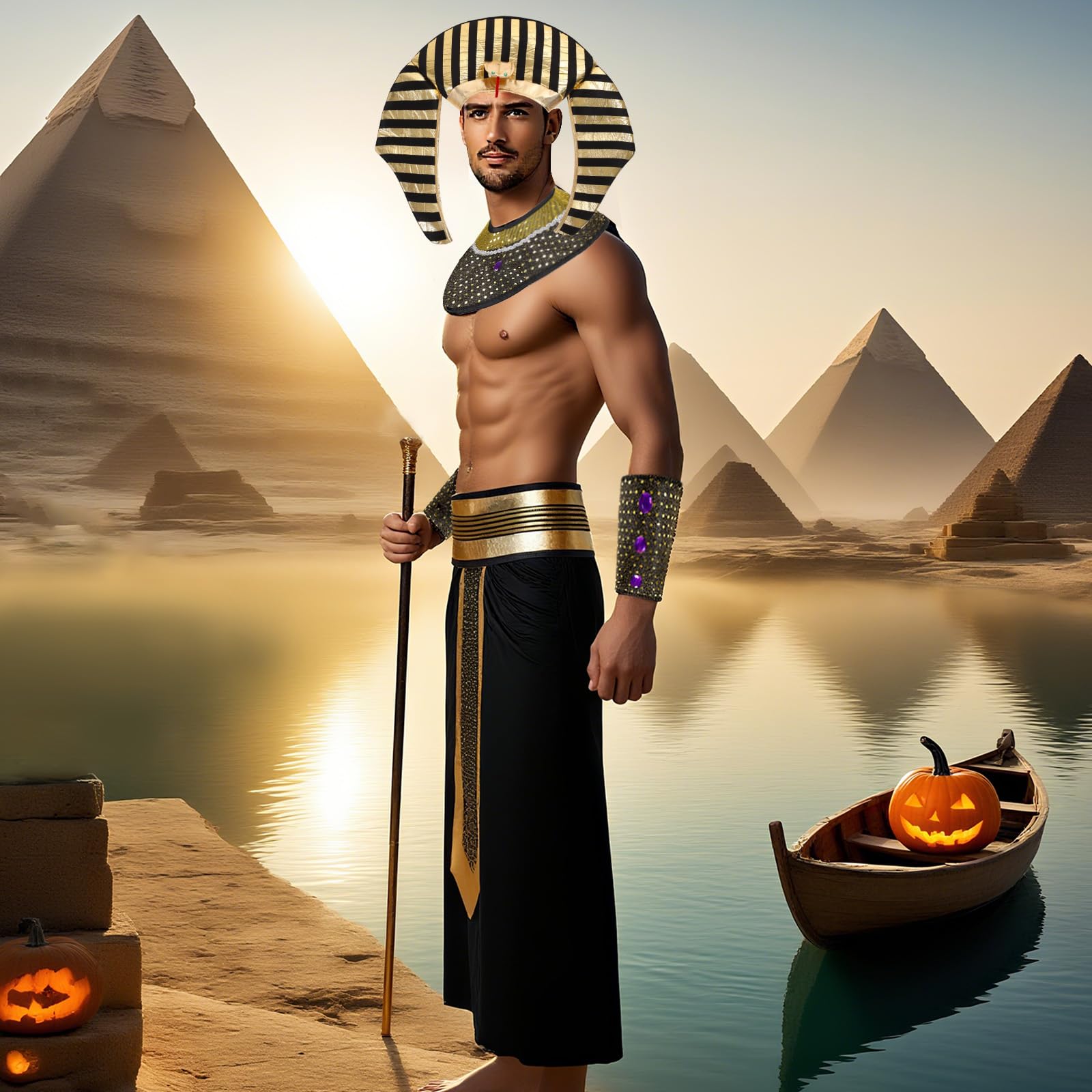 Mısır Kleopatra Kostüm Aksesua - Men Accessories Egypt incelemesi ve fiyatı
