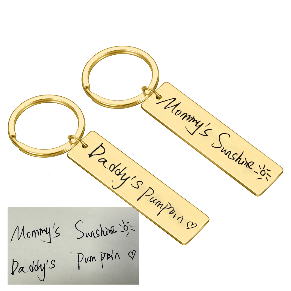 Gerçek el yazısı anahtarlık öz - Men'S Accessories Gift Ideas incelemesi ve fiyatı
