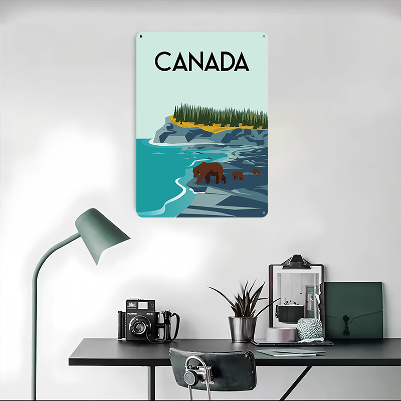 Kanada Seyahat Posteri Özelleş - Men'S Accessories Canada incelemesi ve fiyatı