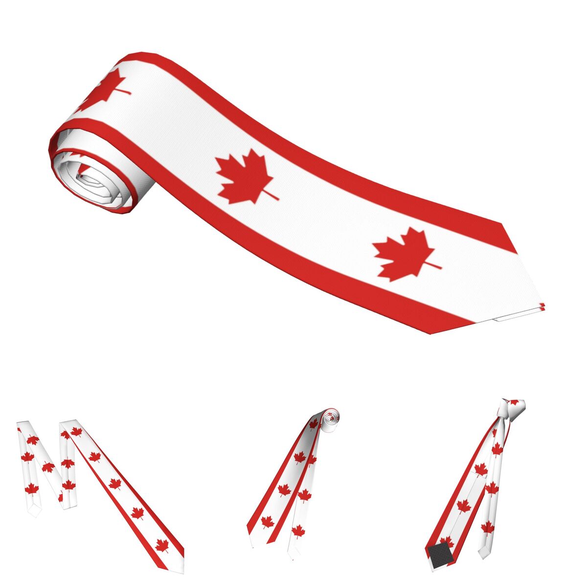 Kanada bayrağı kravat Unisex P - Men'S Accessories Canada incelemesi ve fiyatı