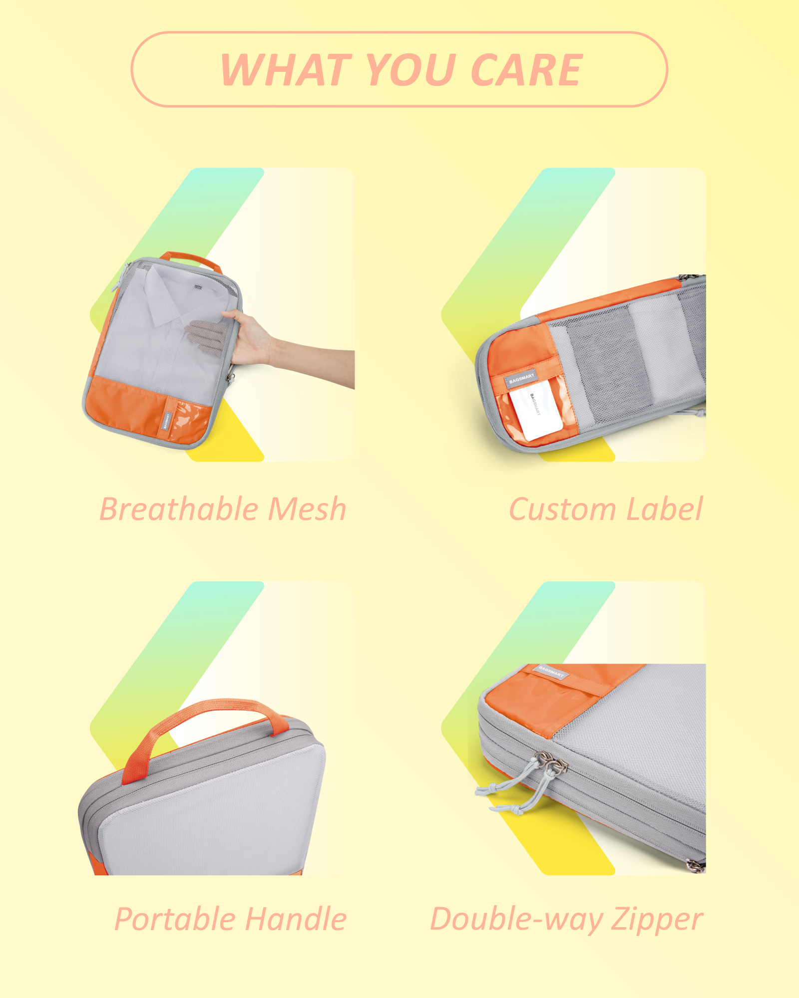 BAGSMART sıkıştırma ambalaj kü - Travel Organizer Men incelemesi ve fiyatı