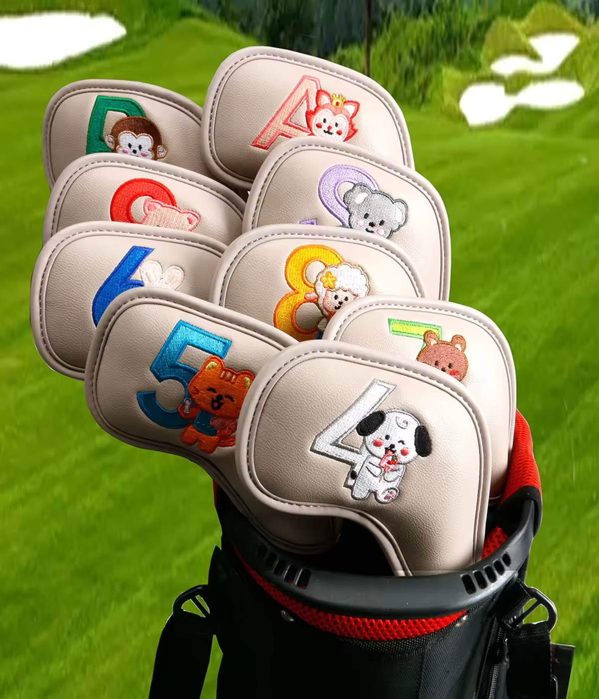 9 adet sevimli karikatür hayva - Men Accessories Gift incelemesi ve fiyatı