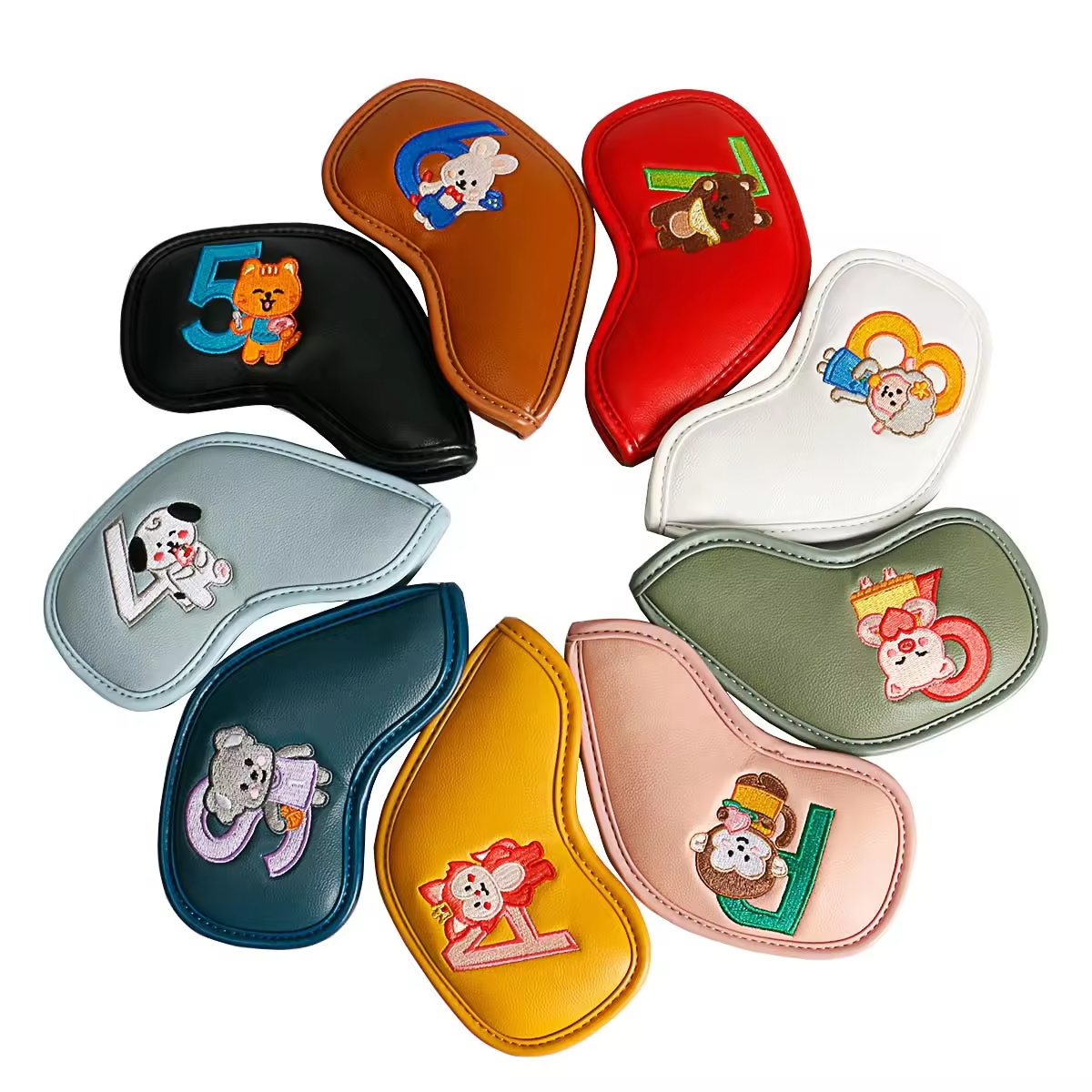 9 adet sevimli karikatür hayva - Men Accessories Gift incelemesi ve fiyatı