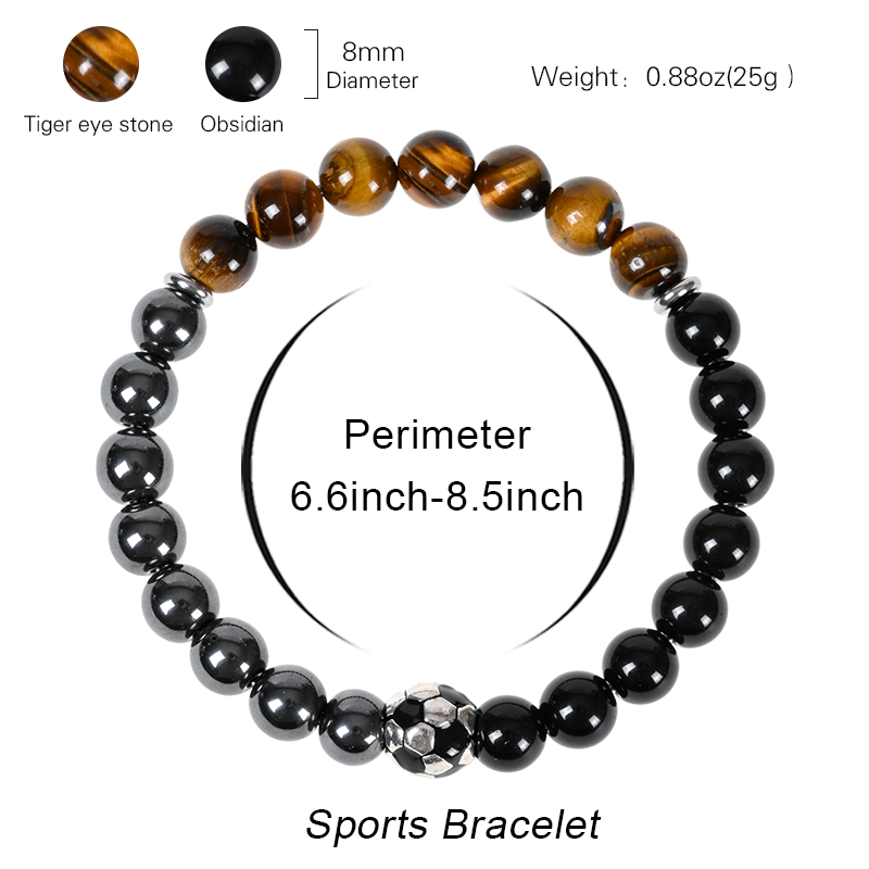 Siyah Obsidyen Spor Takıları E - Men'S Accessories Gift Ideas incelemesi ve fiyatı