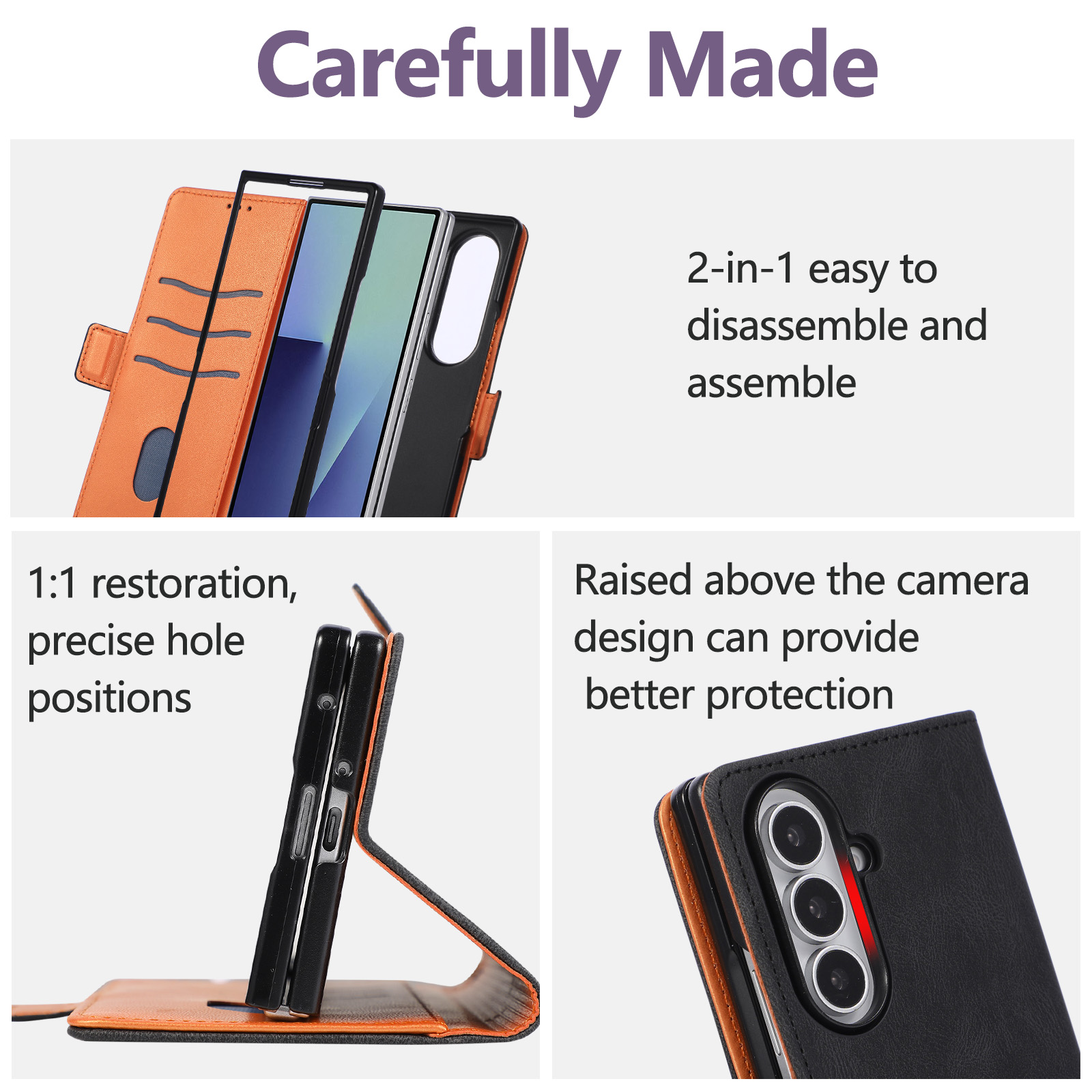 Samsung Galaxy Z Fold 8 Ultra  - Phone Wallet Combo incelemesi ve fiyatı
